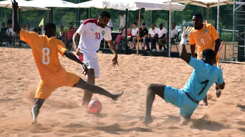 كأس إفريقيا لكرة القدم الشاطئية (إياب الدور الفاصل).. إنسحاب المنتخب الايفواري من إتمام مباراته أمام المنتخب المغربي