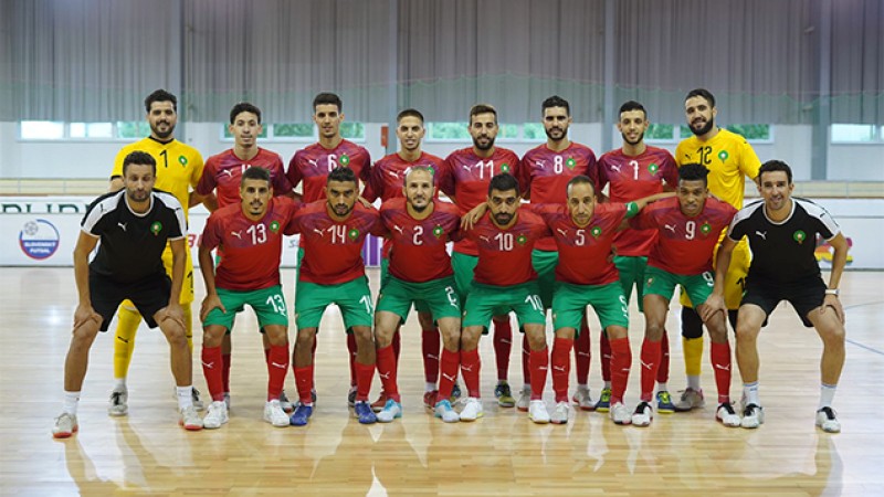 مباراة ودية..المنتخب الوطني لكرة القدم داخل القاعة يفوز على نظيره البانامي (4-3)