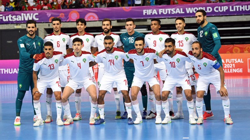 Coupe du monde de futsal (Lituanie 2021).. Le Maroc intègre le club des huit grandes nations de la discipline