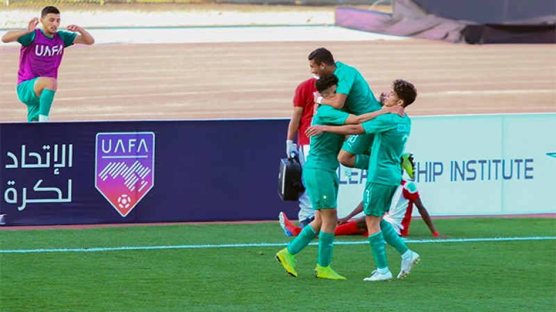 كأس العرب لأقل من 20 سنة: تأهل المنتخب المغربي إلى الدور الثاني