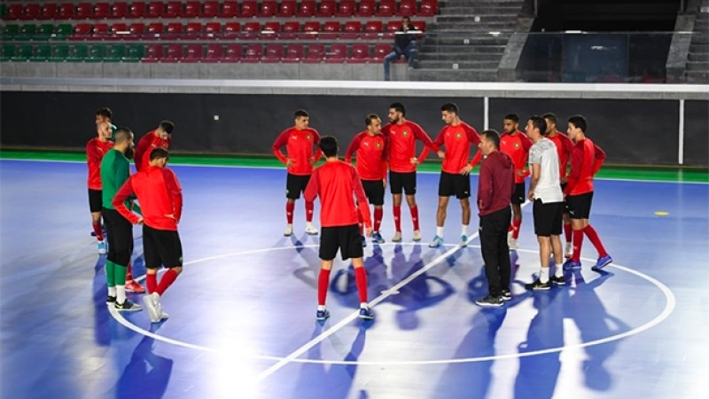 المنتخب الوطني لكرة القدم داخل القاعة يعمل على حسن تدبير المقابلة الأولى لأنها مفتاح النجاح (هشام الدكيك)