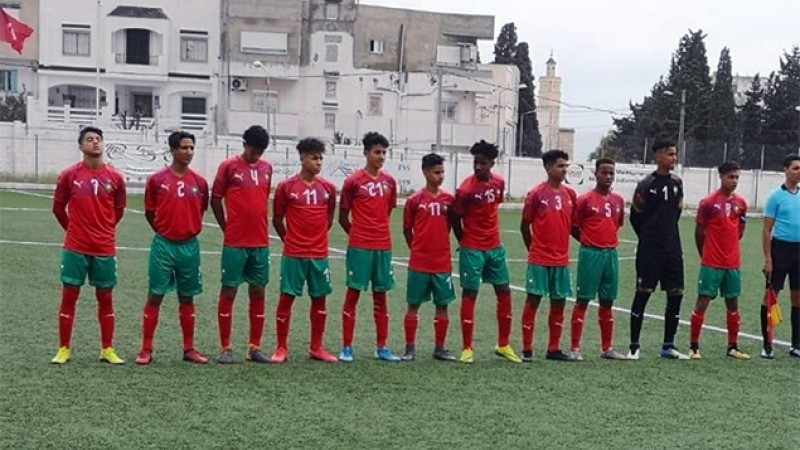 Foot- Amical (U17): Le Maroc s'incline face à la Tunisie 0-4