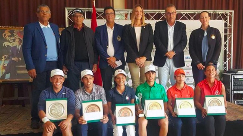 GP d'Agadir de golf : Victoire du Marocain Othman Raouzi et de la Française Pinthier Lilas