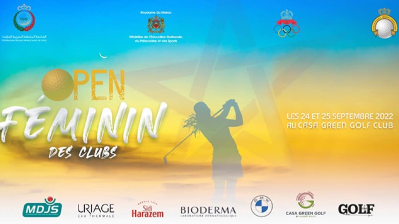 Golf.. La 1ère édition de l’Open féminin des clubs les 24 et 25 septembre à Bouskoura
