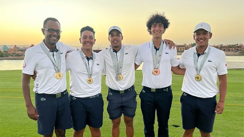 المنتخب المغربي للغولف يتوج بلقب بطولة إفريقيا للناشئين والناشئات بمصر