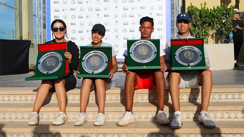 بطولة المغرب للغولف: فوز سلوى بكري وعثمان غوزي