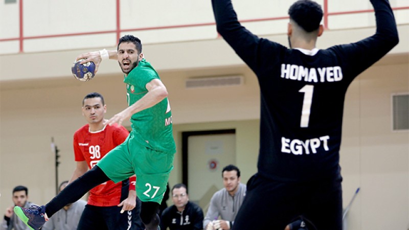انهزام المنتخب المغربي لكرة اليد أمام نظيره المصري ب28 مقابل 40