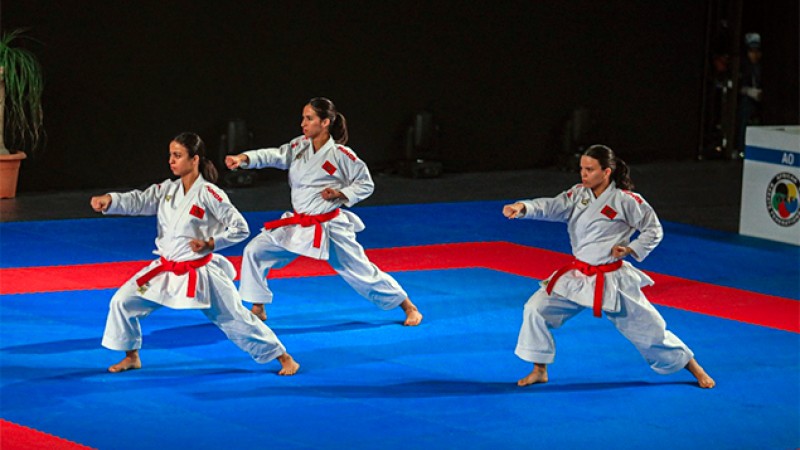 Championnat d'Afrique de karaté (Tanger-2020)/1è journée: Le Maroc remporte six médailles dont deux en or