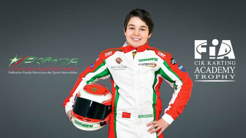 Trophée Académie de Karting 2017: le Marocain Suleiman Zanfari dans le top 10