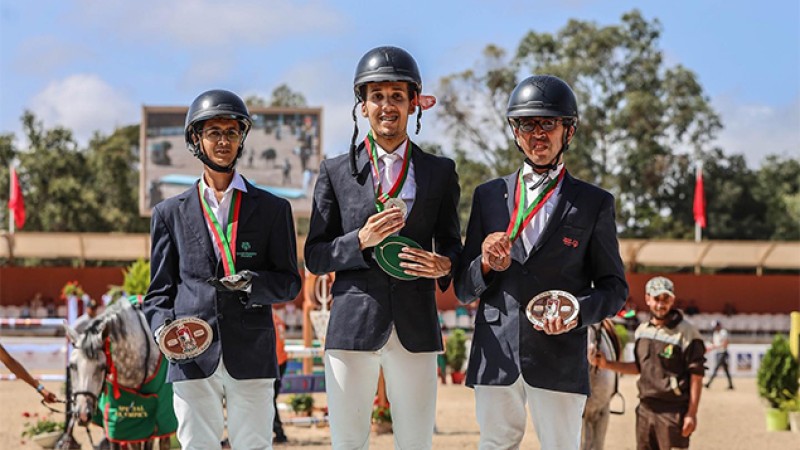 Semaine du cheval 2023 (saut d'obstacles).. Nabil El Khalifi remporte le championnat du Maroc "Special Olympics"