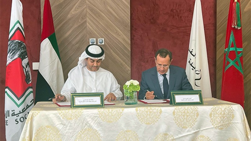 معرض الفرس للجديدة.. توقيع اتفاقية شراكة بين جمعية معرض الفرس وجمعية الإمارات للخيول العربية