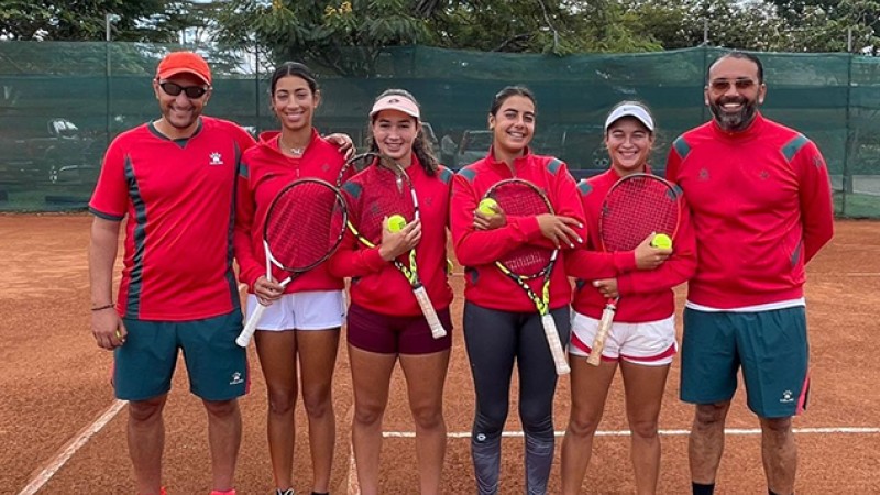 Coupe Billie Jean King de Tennis à Nairobi.. victoire des Marocaines contre la Namibie (3-0)