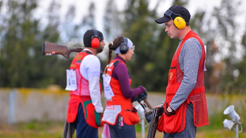 Coupe du monde de tir sportif (Skeet).. L’équipe « A » des Etats-Unis décroche la médaille d’or en équipes mixtes