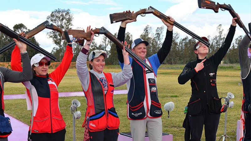 Coupe du monde de tir sportif (Trap).. Les Etats-Unis décrochent la médaille d’or en équipes mixtes