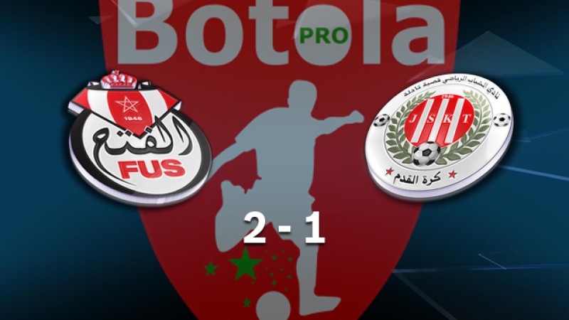 Botola Maroc Télécom (mise à jour 21e journée): FUS-JSKT (2-1)