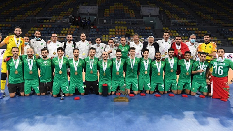 Le Maroc remporte le 5è championnat arabe de Futsal