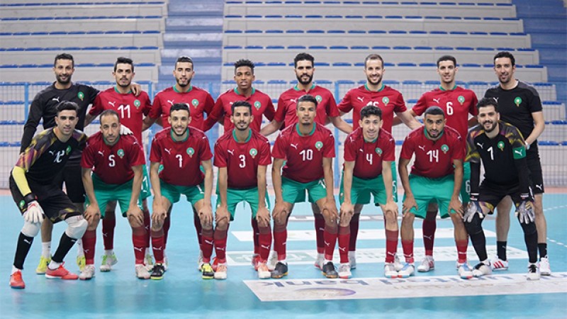 مباراة ودية .. المنتخب المغربي لكرة القدم داخل القاعة يتغلب مجددا على نظيره البحريني ( 2-0)