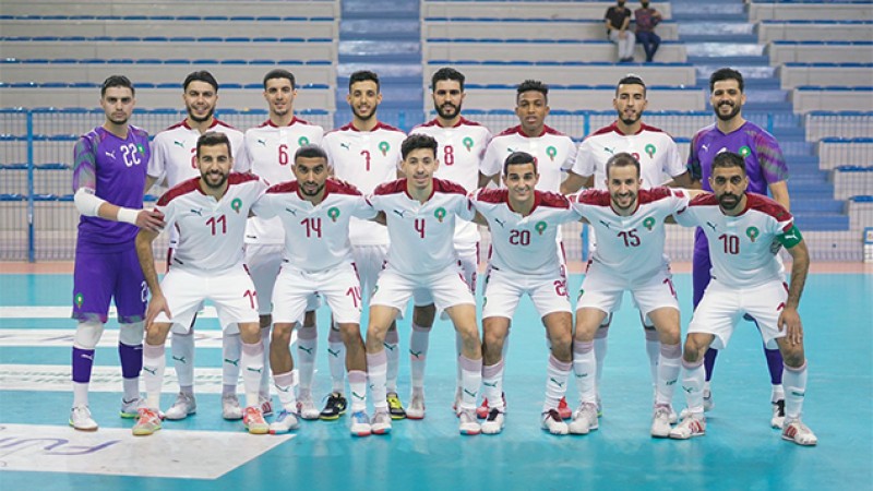 مباراة ودية .. المنتخب المغربي لكرة القدم داخل القاعة يفوز على نظيره البحريني 5-1