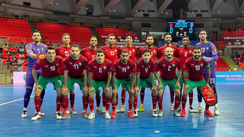 Futsal-Amical.. Nul blanc entre le Maroc et le Brésil