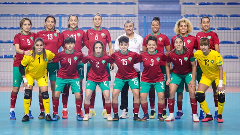 مباراة ودية.. المنتخب الوطني النسوي لكرة القدم داخل القاعة يتفوق على منتخب البحرين 3-0
