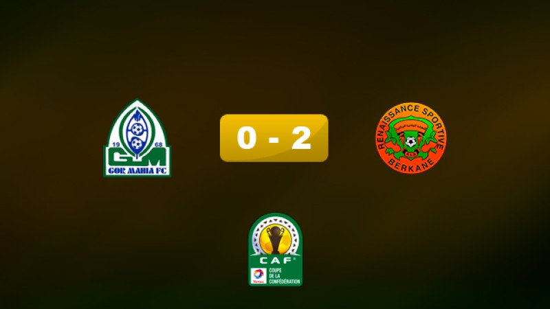 Quarts de finale de la coupe de la CAF: Le RSB arrache une précieuse victoire sur la pelouse des Kényans de Gor Mahia (2-0)