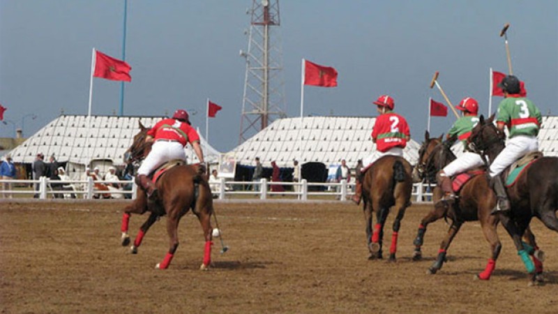Tournoi international de la Garde Royale de Polo: Les équipes de la Garde Royale et de la Palmeraie Club de France en finale