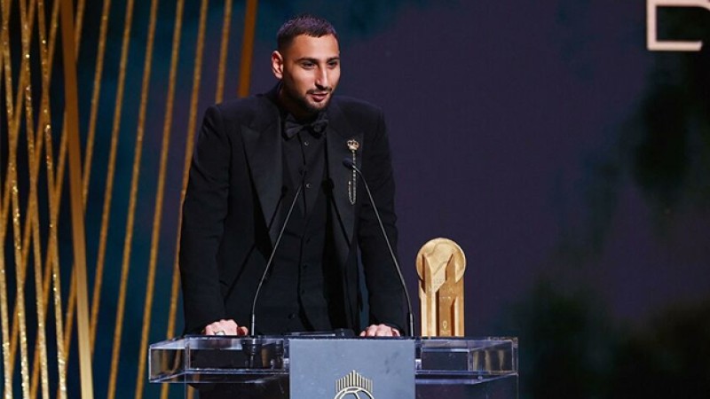 L'Italien Gianluigi Donnarumma vainqueur du trophée Yachine 2021