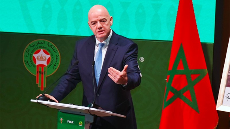 جياني أنفانتينو: النهوض بكرة القدم الإفريقية رهين بتطوير البنيات التحتية والتحكيم والمسابقات