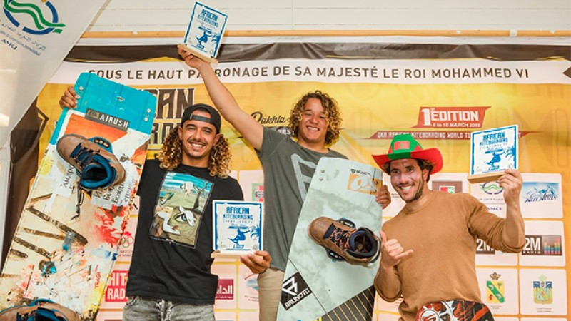 Dakhla : Le Maroc remporte la 1ère édition du Championnat d'Afrique de Kitesurf
