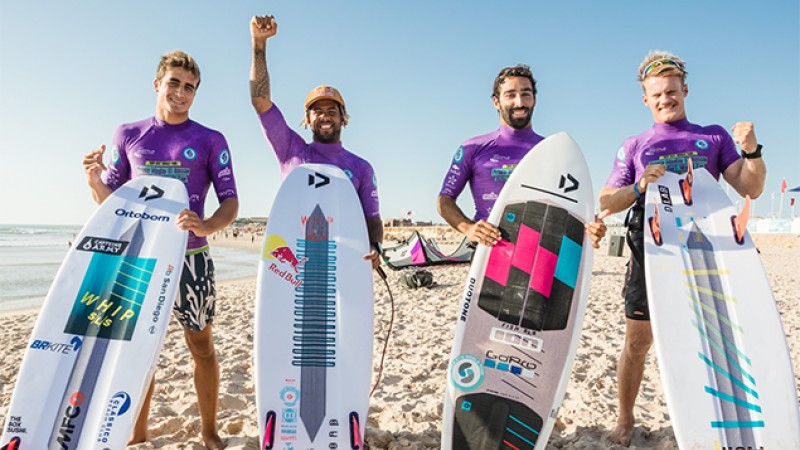 11è championnat mondial de Kitesurf "Prince Moulay El Hassan Kite World Cup 2021": L'Italien Cozzolino et la Française Delannoy sacrés champions