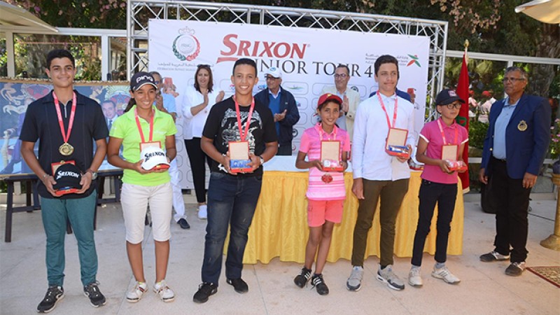 Agadir : Franc succès de la 4ème étape du Srixon Junior Tour de Golf