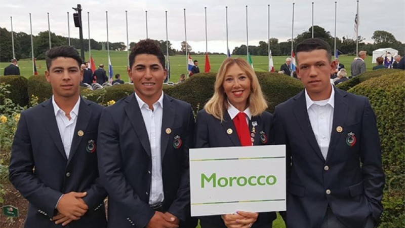 مشاركة مغربية مشرفة في بطولات العالم للهواة في رياضة الغولف وأداء متميز لأيوب إد عمر