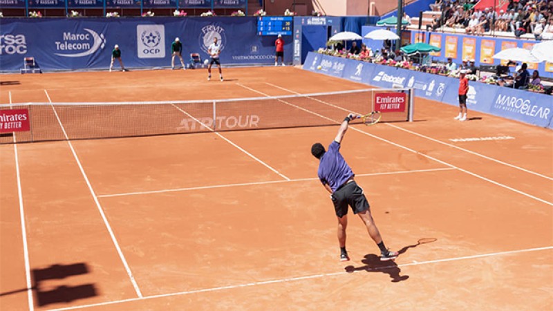 Participation de 32 joueurs à la 36è édition du Grand Prix Hassan II de tennis