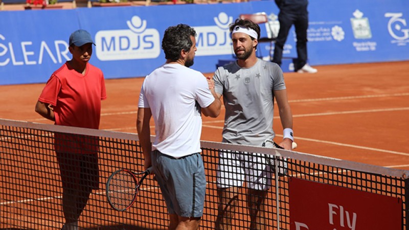 Grand Prix Hassan II de tennis (8è de finale): Lamine Ouahab éliminé par le Géorgien Nikoloz Basilashvili
