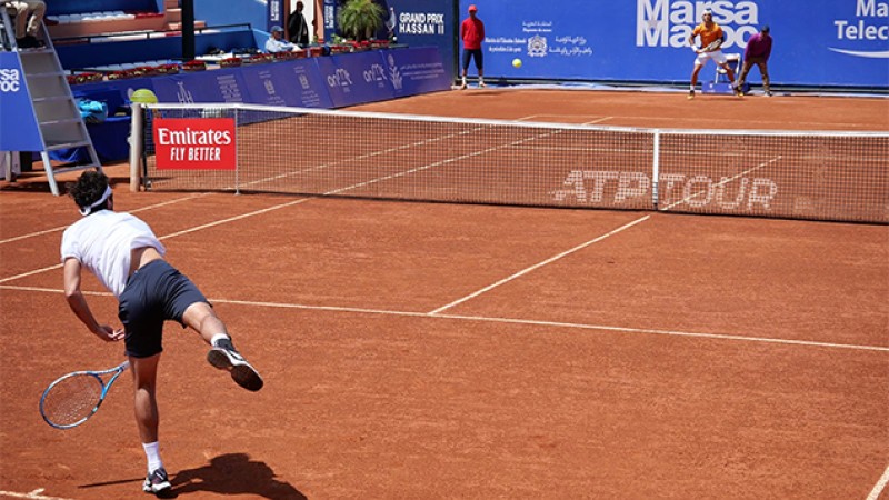 Grand Prix Hassan II de Tennis.. Félix Auger-Aliassime éliminé en 8è de finale