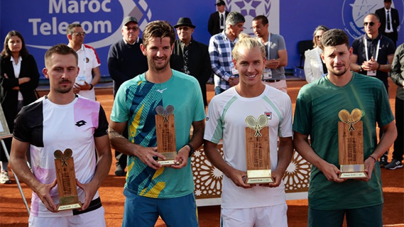 Grand Prix Hassan II de Tennis.. Matos et Vega Hernandez remportent le double