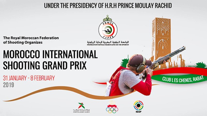 جائزة المغرب الدولية الكبرى للرماية الرياضية (صنف السكيت): تتويج الكويتي الراشيدي منصور والكازاخستانية كرافشينكو زويا