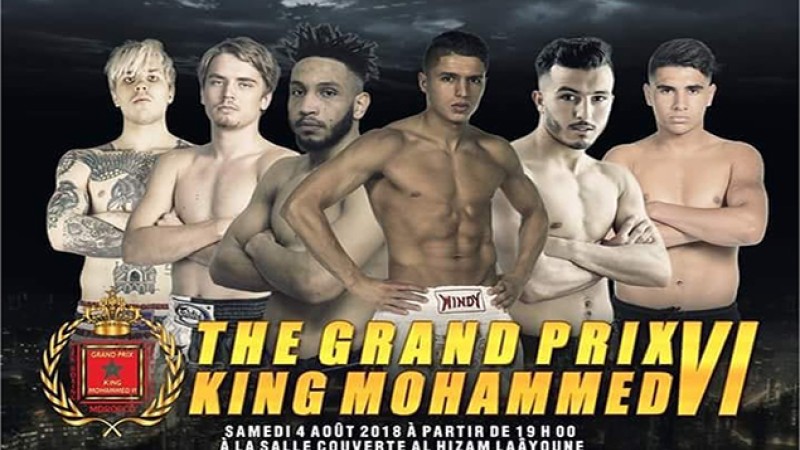 GP SM le Roi Mohammed VI de Kickboxing: La 4è édition, le 4 août à Laâyoune