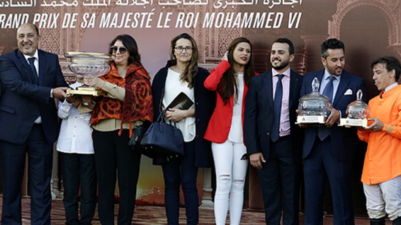 Le cheval La Valkyrie remporte le Grand Prix de Sa Majesté le Roi Mohammed VI du Pur-sang Anglais