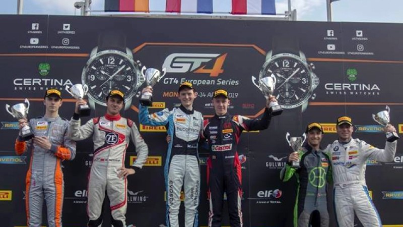 Le Marocain Michael Benyahia termine deuxième en GT4 European Series 2019 en Italie