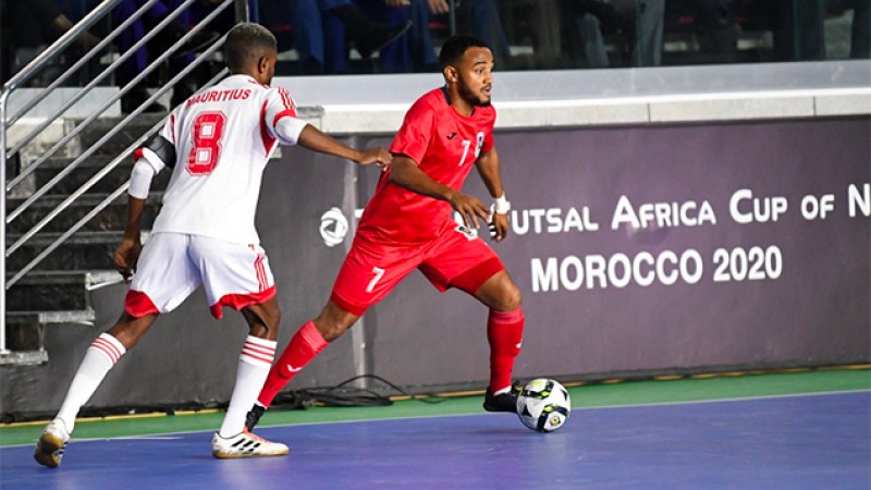 نهائيات كأس إفريقيا للأمم لكرة القدم داخل القاعة طوطال المغرب 2020: منتخب غينيا الاستوائية يتفوق على نظيره جزر الموريس بأربعة أهداف لهدفين