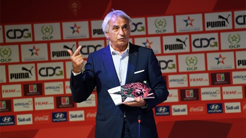 الناخب الوطني وحيد حاليلوزيتش يكشف عن لائحة المنتخب الوطني استعدادا لمبارتيه ضد منتخي السنغال والكونغو الديمقراطية