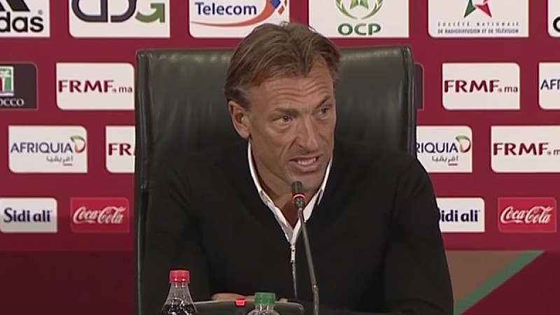 Maroc-Gambie : Hervé Renard minimise l’impact du résultat de ce match amical sur les préparations de la sélection nationale pour la CAN 2019