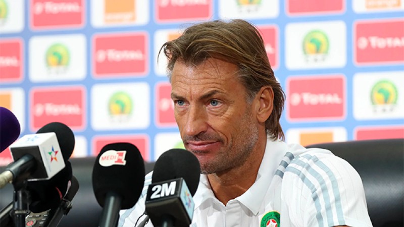 Hervé Renard : "Nous irons chercher la victoire face à l'Afrique du Sud"