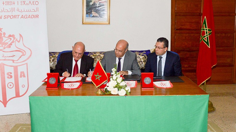 Le Hassania d’Agadir signe un nouveau contrat de sponsoring