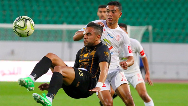 فريق حسنية أكادير يتغلب على ضيفه فريق إتحاد طنجة 2-1