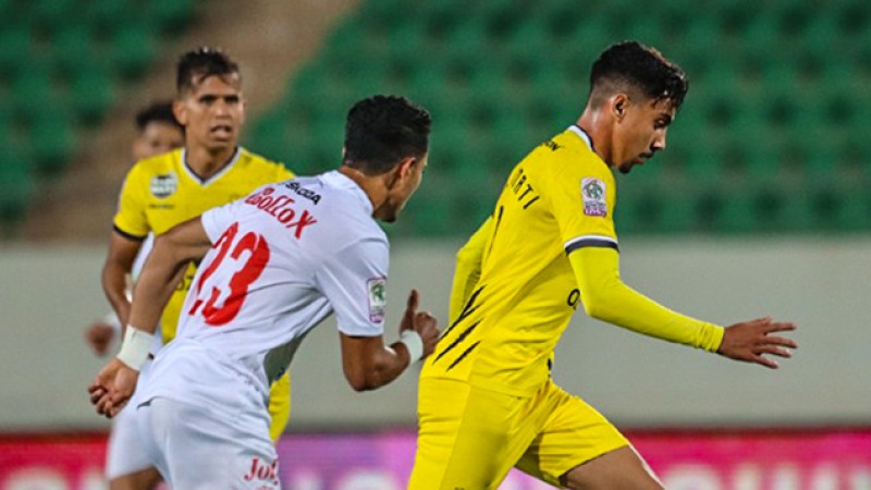 التعادل الإيجابي (1-1) يحسم مواجهة حسنية أكادير بضيفه المغرب الفاسي ' البطولة الوطنية الاحترافية "إنوي" (الدورة 22)'