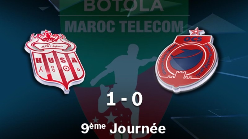 Botola M.T. (9ème journée): Hassania d’Agadir s’impose face à Olympic de Safi (1-0)