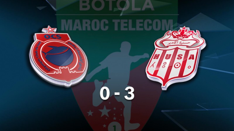 Botola Maroc Télécom D1 (8ème journée): victoire du Hassania d'Agadir face à l’Olympic Safi (3-0)