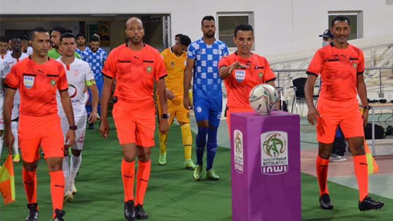 Victoire du Hassania d'Agadir face au Rapide Oued Zem (1-0)